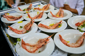 camarón, camarones, peces, pescado, marisco