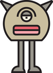 cartoon monster character illustration