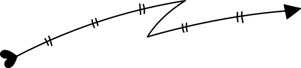 Arrow Fancy Cute Sign Heart