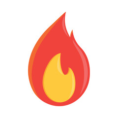 fire isolated icon