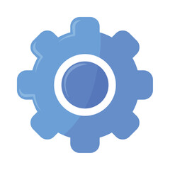 gear in glassmorphism