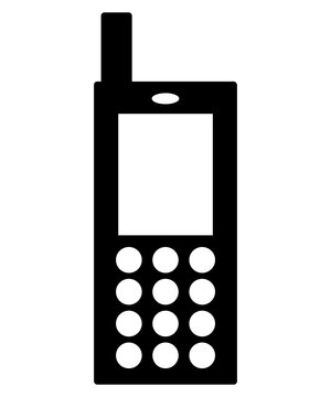 携帯電話　PHS　イラスト