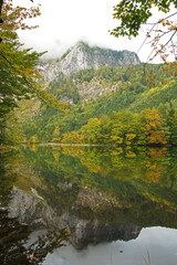 Herbstbeginn an den Langbathseen