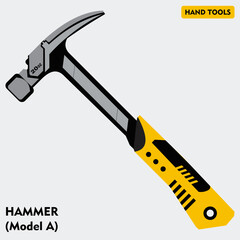 Hammer aka Stainlees Hammer Type A vector illustration