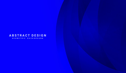Blue curve abstract background. Can be used in cover design, book design, banner, poster, advertising.