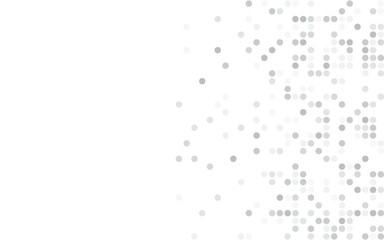Digital technology background. Digital data dots gray pattern pixel background