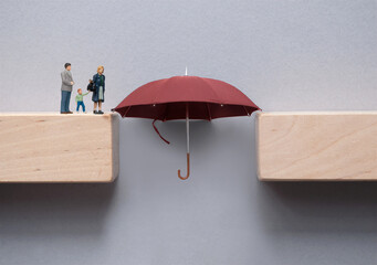 Family insurance concept