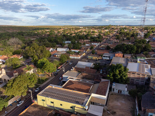 beautiful small town in the middle of the Brazilian savanna, Ponte Alta do Tocantins, Brazil