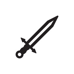 Sword Icon Vector Illustration Design