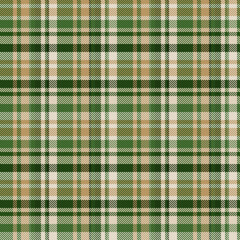Tartan pattern,Scottish traditional fabric seamless Christmas tone, green and red background