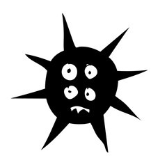 dangerous disease virus illustration