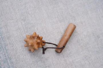 Ceramics, a ceramic product made with their own hands, made on a potter's wheel, jug, mug, clay, ornament.