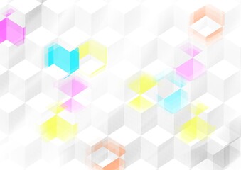 Obraz premium 幾何学模様 背景