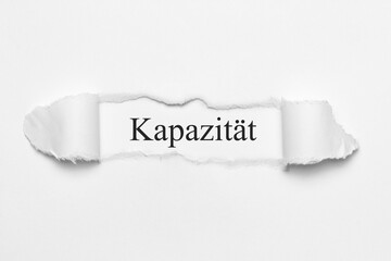 Kapazität