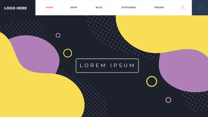 simple background ilustration for landing page, website, banner, poster, event, etc. Eps10