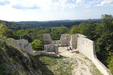 The ruins of the Smolen Castle