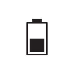 Battery Icon Vector Illustration Style