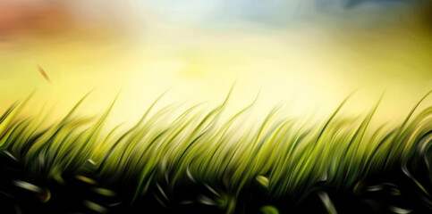 Fototapeta na wymiar aesthetic and beautiful grass background