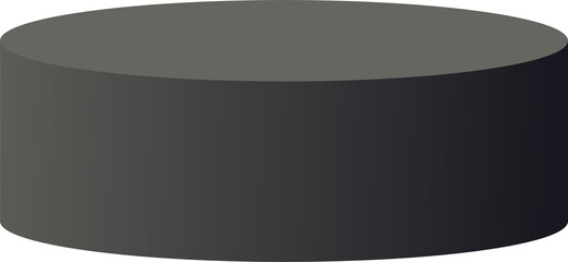 Black podiums 3d.