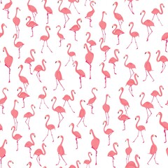 Seamless Flamingo Pattern