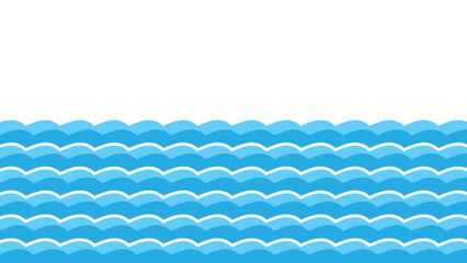 water wave light blue pattern for background