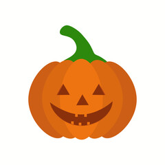 Pumpkin icon on a white background