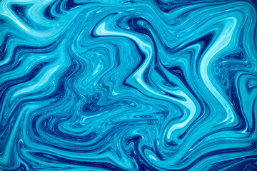 Marble ink colorful. Blue marble pattern texture abstract background. can be used for background or wallpaper