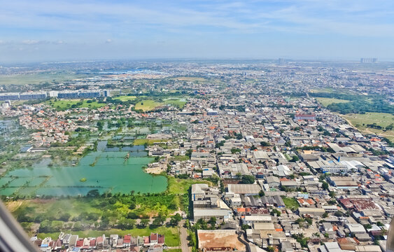 Jakarta Bay Seen From The Sky