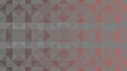 Abstract multicolored mosaic texture assembled from small triangles. Pixel background, checkered illustration.