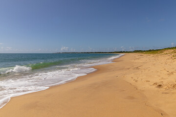 natural landscape in the city of Santa Cruz Cabrália, State of Minas Gerais, Brazil