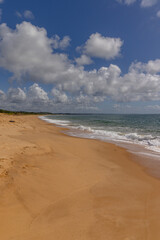 natural landscape in the city of Santa Cruz Cabrália, State of Minas Gerais, Brazil
