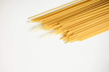 Sparretti on white background top view