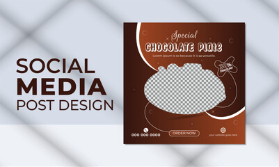  Fast food restaurant business marketing social media post. Food instagram post template design, Food social media post collection card template, Set of Editable square banner template design for.
