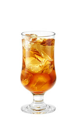 フロートグラス アイスティー イラスト リアル 