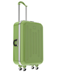 Luggage on transparent background. 3d rendering - illustration