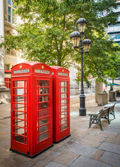 RED PHONE BOX LONDON