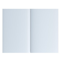 3d rendering illustration of a brochure mockup