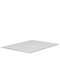 3d rendering illustration of a brochure mockup