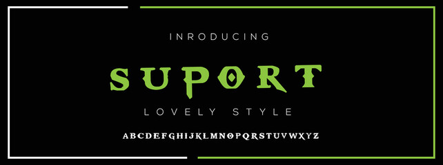 SPORT Elegant alphabet letters font and number. Classic Lettering Minimal Fashion Designs. Typography modern serif fonts decorative vintage design concept. vector illustration
