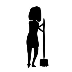 housewife silhouette