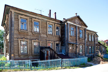 Ovsyannikov's house. Seminarskaya street, 14. Ryazan. Russia