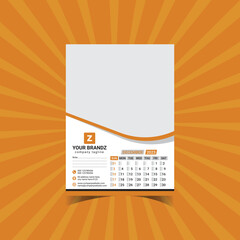 Wall Calender Design 2023