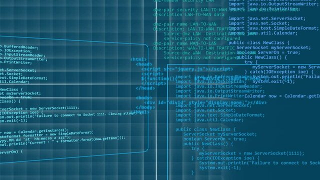 Security software code screen on a network firewall 