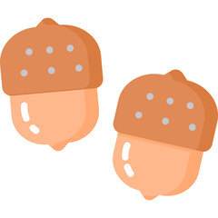 Thanksgiving Nuts Icon