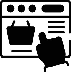  E-commerce vector icon