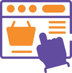 E-commerce vector icon