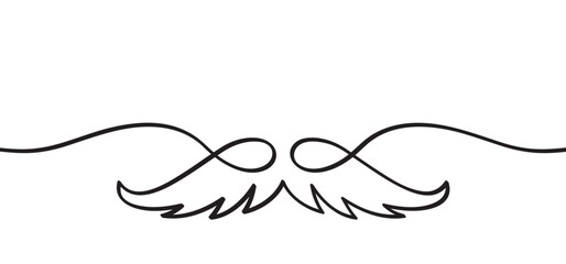 No shave - november. No shave or shaving moustache, mustache or beard men face. No razor blade sign. Vector, forbidden to use shaving razor icon. November, blue ribbon, man, prostate cancer month.