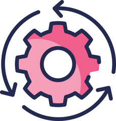 Automation vector icon