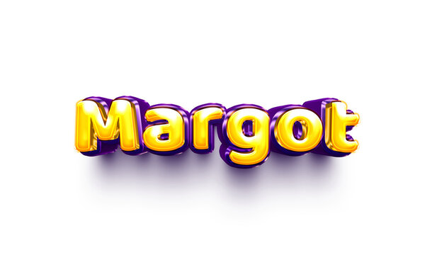 name of girls bubbly celebration decoration hanging air balloon shiny margot