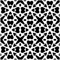 Design seamless monochrome geometric pattern. Abstract background. Vector art.Perfect for site backdrop, wrapping paper, wallpaper, textile and surface design. 